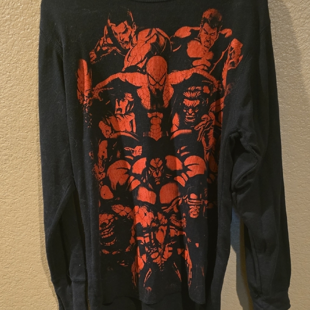 MARVEL Black Thermal with Red Accents